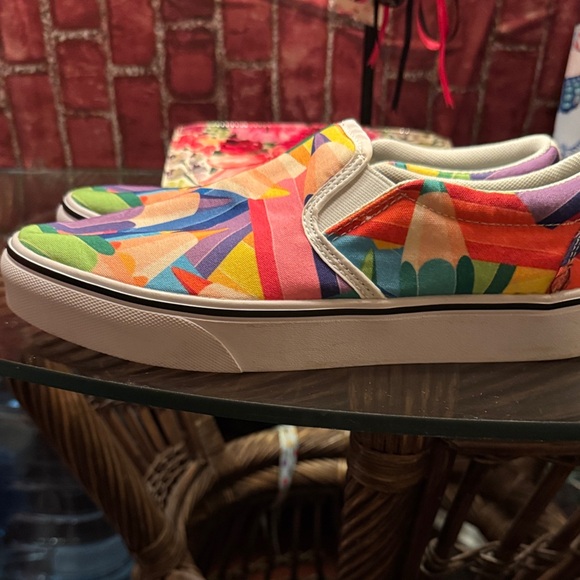 Colorful Slip-On Women's Sneakers - Picture 4 of 6